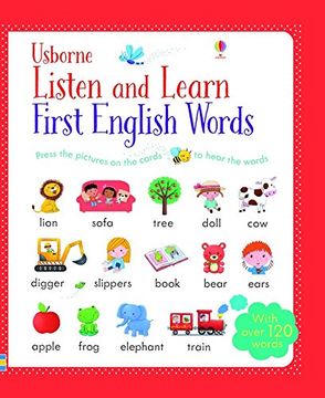 portada Listen and Learn First English Words (in English)
