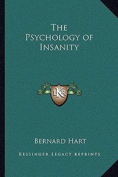 portada the psychology of insanity (en Inglés)