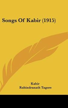 portada songs of kabir (1915)
