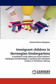 portada immigrant children in norwegian kindergartens (en Inglés)