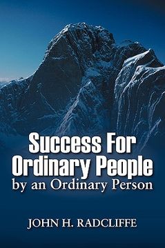 portada success for ordinary people by an ordinary person