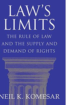 portada Law's Limits: Rule of law and the Supply and Demand of Rights (en Inglés)