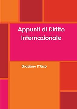 portada Appunti di Diritto Internazionale (in Italian)