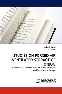 portada studies on forced air ventilated storage of onion (en Inglés)