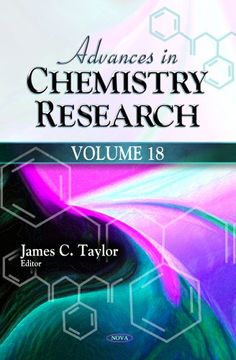 portada ADV.CHEMISTRY RESEARCH V.18 (Advances in Chemistry Research)