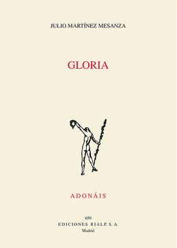 portada Gloria (Poesía. Adonáis) (in Spanish)