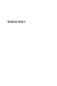 portada World war i (in English)