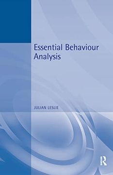 portada Essential Behaviour Analysis (in English)