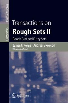 portada transactions on rough sets ii: rough sets and fuzzy sets (en Inglés)