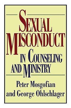 portada sexual misconduct in counseling and ministry (en Inglés)