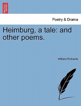 portada heimburg, a tale: and other poems. (in English)