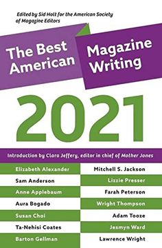 portada The Best American Magazine Writing 2021 
