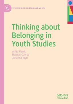 portada Thinking about Belonging in Youth Studies (en Inglés)