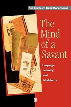 portada the mind of a savant: language, learning and modularity