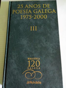 portada 25 Años de Poesia Galega, 1975-2000