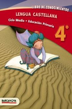 portada Lengua castellana, 4 Educación Primaria (Catalunya, Illes Balears) (Paperback)