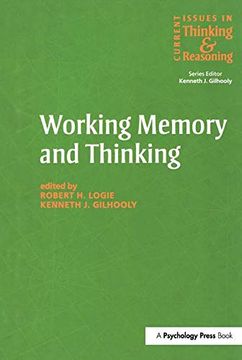 portada Working Memory and Thinking: Current Issues in Thinking and Reasoning (en Inglés)