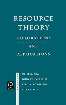 portada Resource Theory: Explorations and Applications (en Inglés)