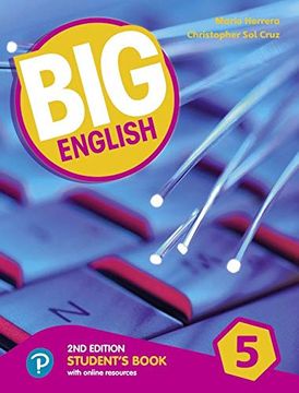 portada Big English ame 2nd Edition 5 Student Book With Online World Access Pack 