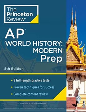 portada Princeton Review AP World History: Modern Prep, 5th Edition: 3 Practice Tests + Complete Content Review + Strategies & Techniques