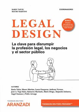 portada Legal Design. La Clave Para Disrumpir la Profesion Legal,Los Negocios y el Sector Publico