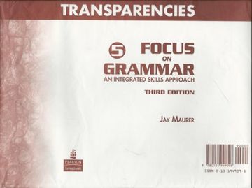 portada focus on grammar 5 trasnparencies