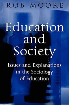 portada education and society: issues and explanations in the sociology of education (en Inglés)