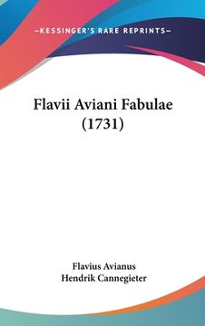 portada Flavii Aviani Fabulae (1731) (en Latin)