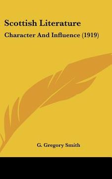 portada scottish literature: character and influence (1919)