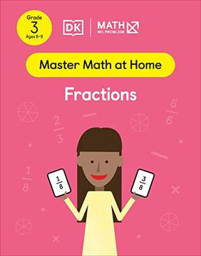 portada Math - no Problem! Fractions, Grade 3 Ages 8-9 (Master Math at Home) (en Inglés)