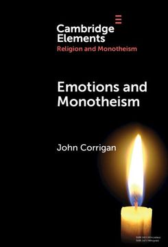 portada Emotions and Monotheism (Elements in Religion and Monotheism) (en Inglés)