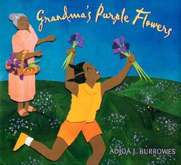 portada Grandma's Purple Flowers (en Inglés)