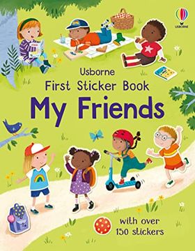 portada First Sticker Book: My Friends (First Sticker Books) (in English)