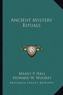 portada ancient mystery rituals (en Inglés)