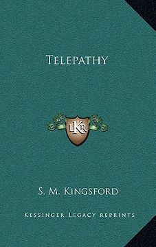 portada telepathy (en Inglés)