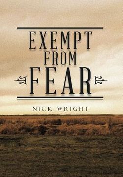 portada exempt from fear (in English)