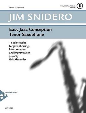 portada Easy Jazz Conception Tenor Saxophone