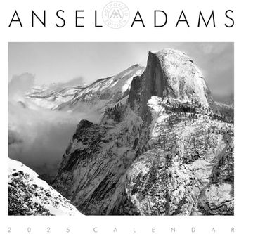 portada Ansel Adams 2025 Wall Calendar: Authorized Edition: 13-Month Nature Photography Collection (Monthly Calendar)