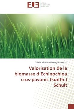 portada Valorisation de la biomasse d'Echinochloa crus-pavonis (kunth.) Schult