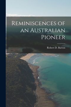 portada Reminiscences of an Australian Pioneer (en Inglés)