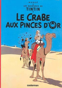 portada Le Crabe Aux Pinces D'Or = The Crab with the Golden Claw (in French)