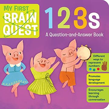 portada My First Brain Quest: 123S a Question-And-Answer Counting Book (en Inglés)