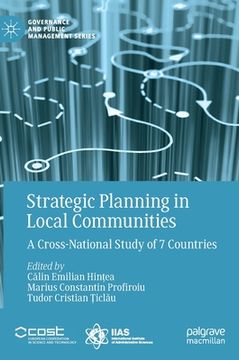 portada Strategic Planning in Local Communities: A Cross-National Study of 7 Countries (en Inglés)