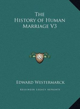 portada the history of human marriage v3 (in English)