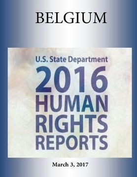 portada BELGIUM 2016 HUMAN RIGHTS Report