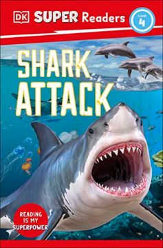 portada Dk Super Readers Level 4 Shark Attack (en Inglés)