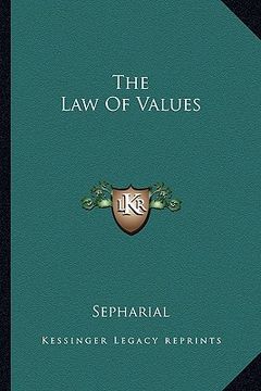portada the law of values