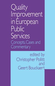 portada quality improvement in european public services: concepts, cases and commentary (in English)