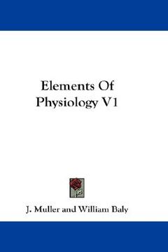 portada elements of physiology v1 (in English)