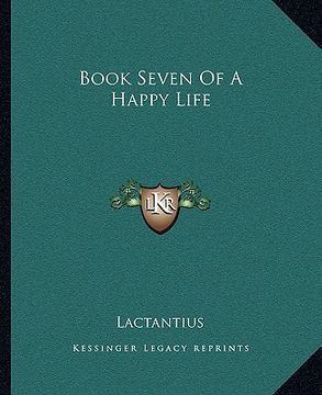 portada book seven of a happy life (in English)